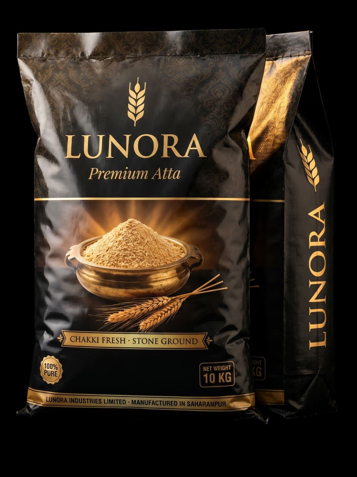 Lunora Premium Wheat 50 kg PP woven bag